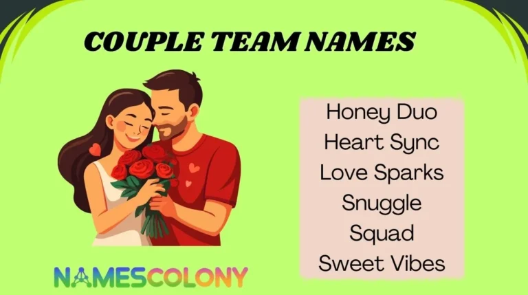 Couple Team Names