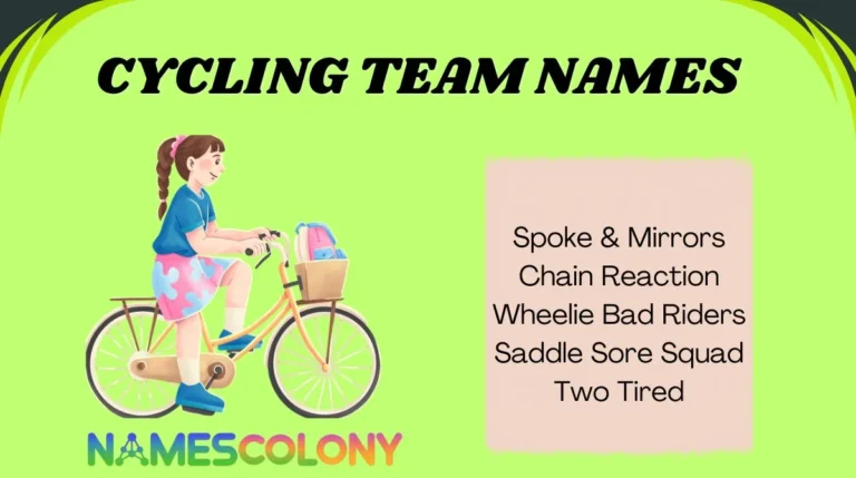 Cycling Team Names