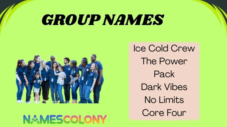 Group Names