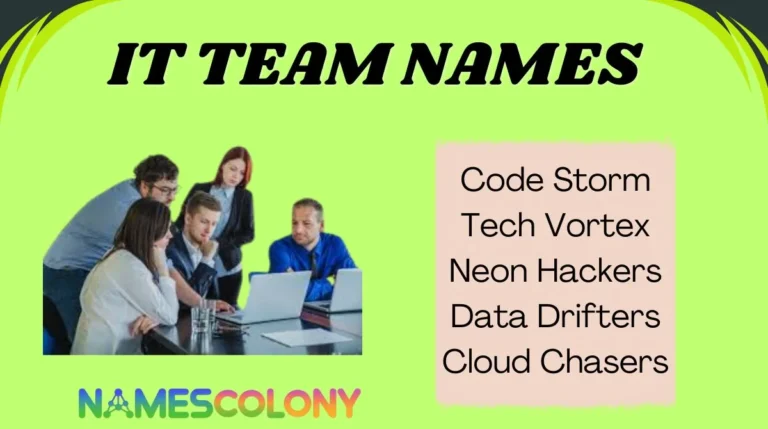 IT Team Names