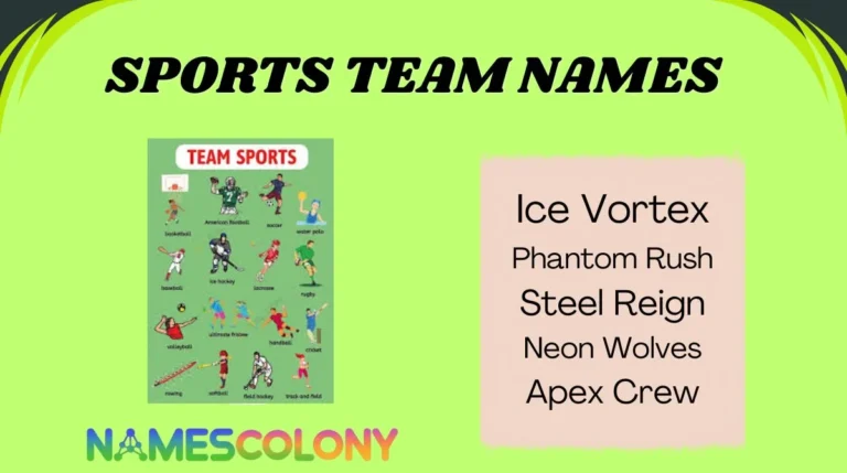 Sports Team Names