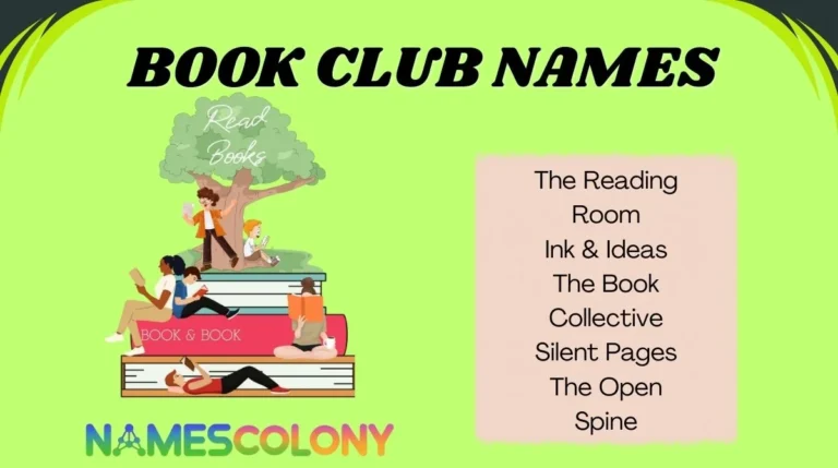 Book Club Names