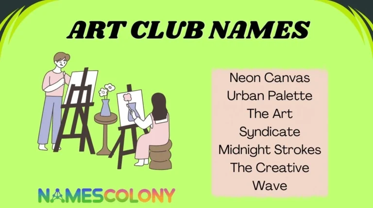 Art Club Names