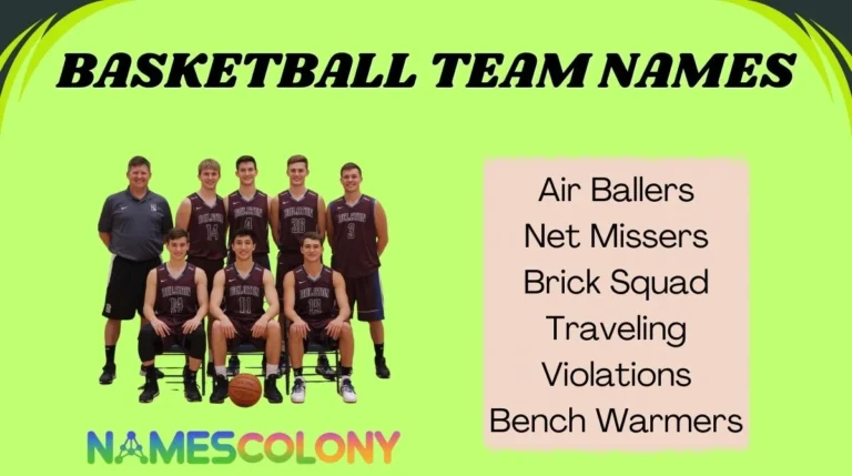 Basketball Team Names