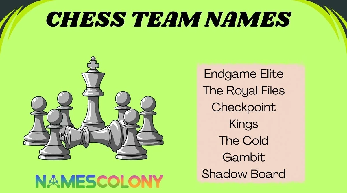 ♟️ 133+ Chess Team Names for (2026 Updated)