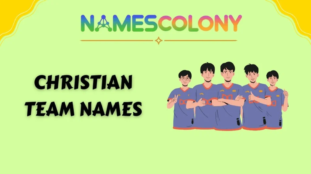 Christian Team Names