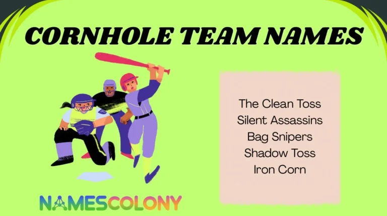 Cornhole Team Names
