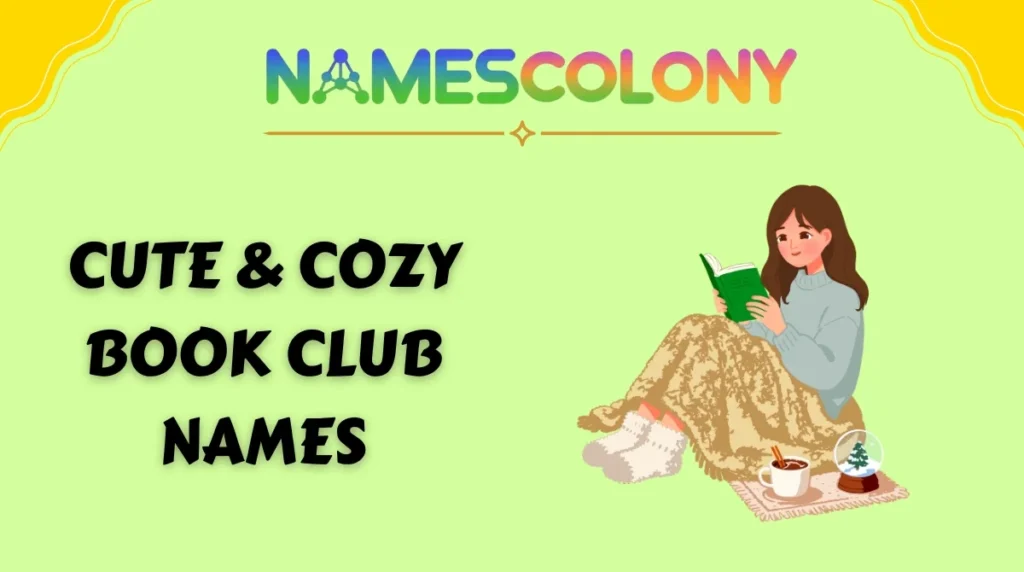 Cute & Cozy Book Club Names