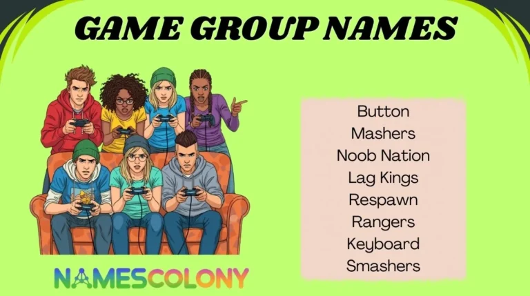 Game Group Names