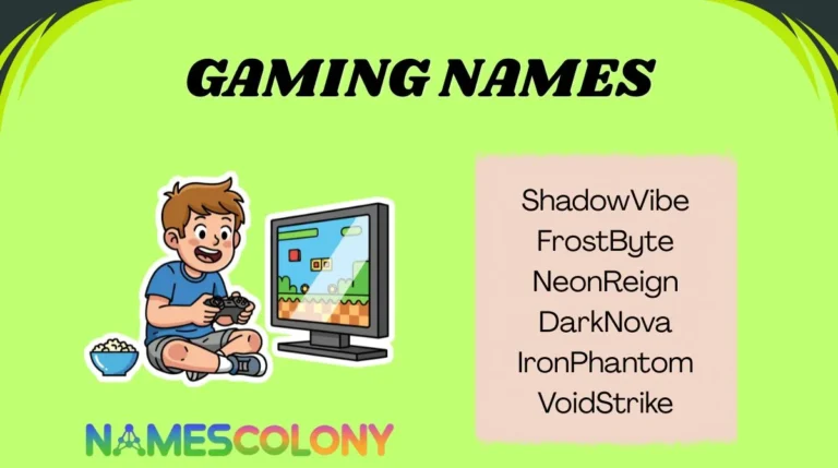 Gaming Names