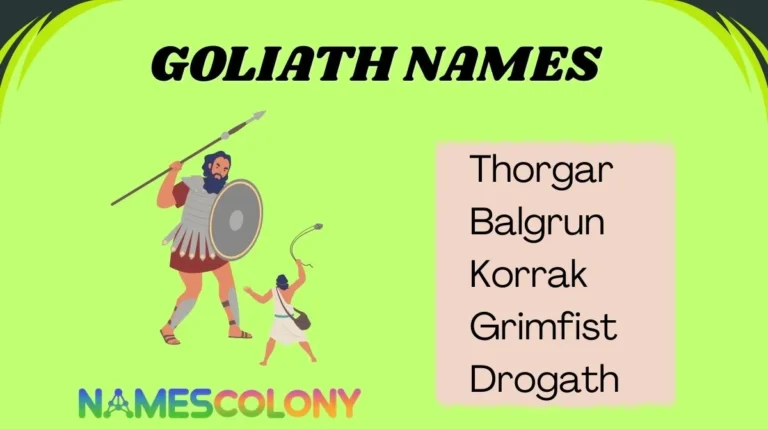 Goliath Names