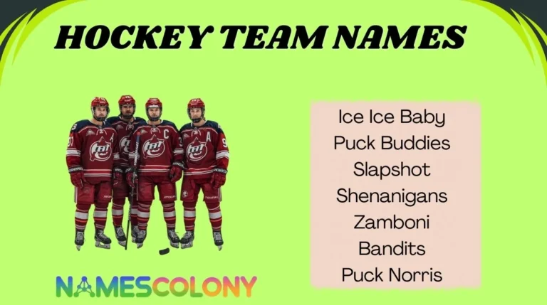 Hockey Team Names