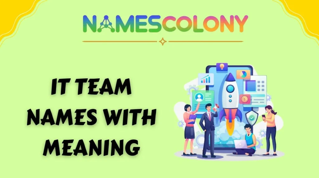 IT Team Names with Meaning