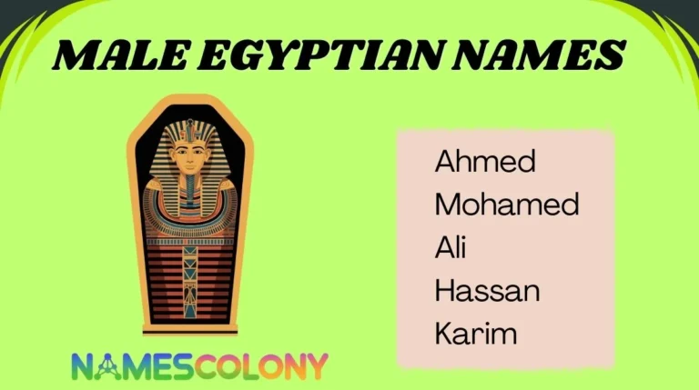 Male Egyptian Names