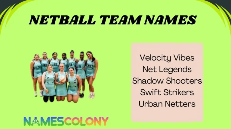 Netball Team Names