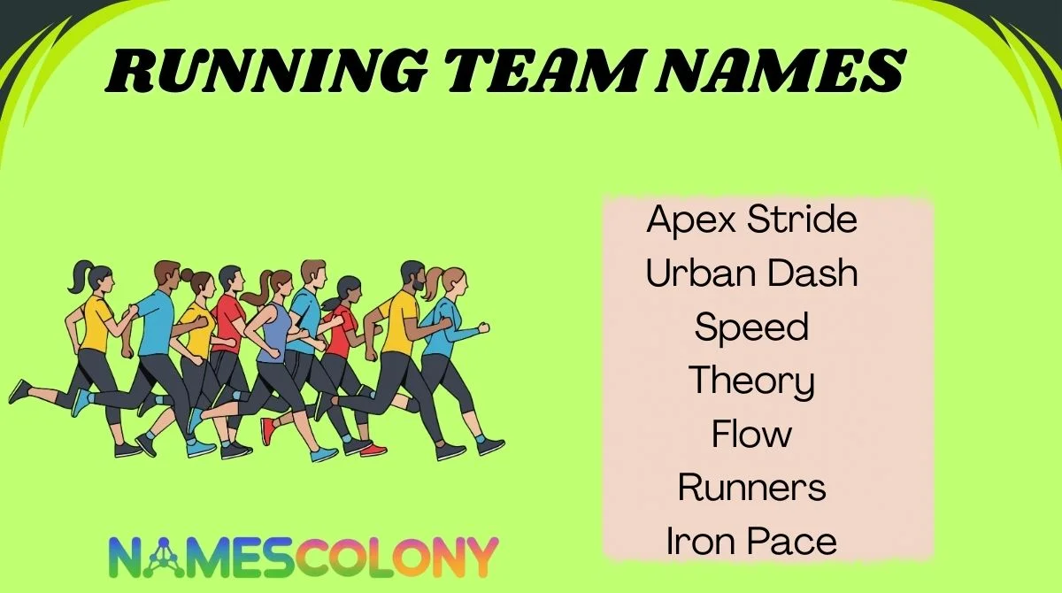 🏃‍♂️ 138+ Running Team Names That Will Supercharge Your Squad in (2026 ...