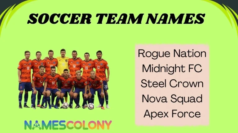 Soccer Team Names