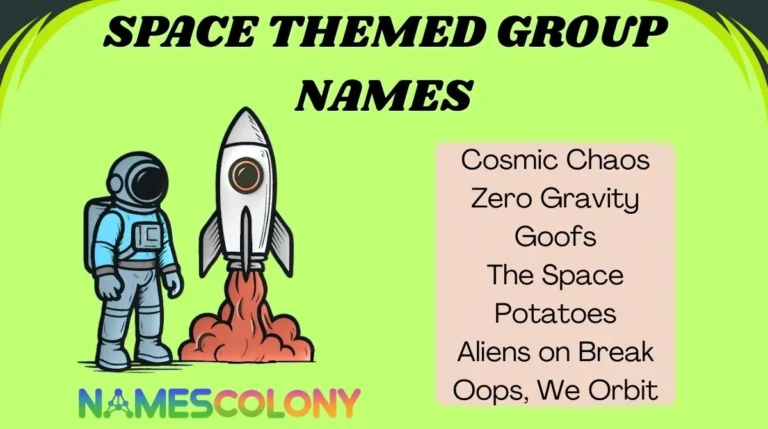 Space Themed Group Names