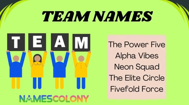 Team Names