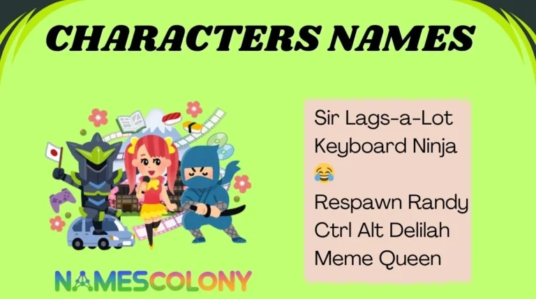 Characters Names