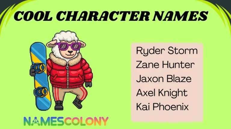 Cool Character Names