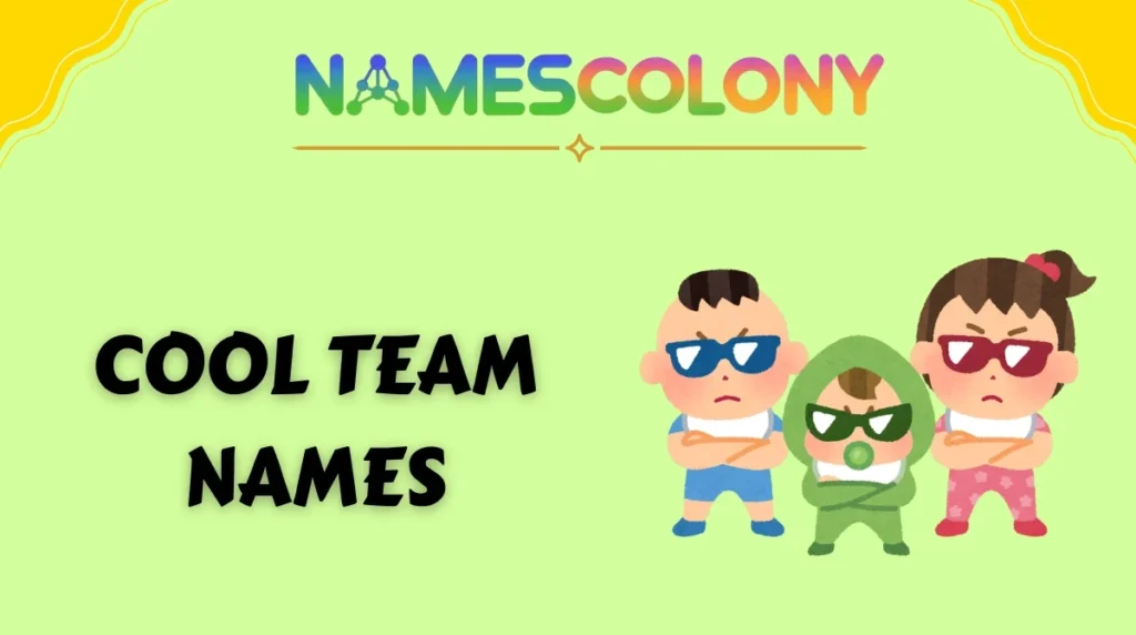 Cool Team Names