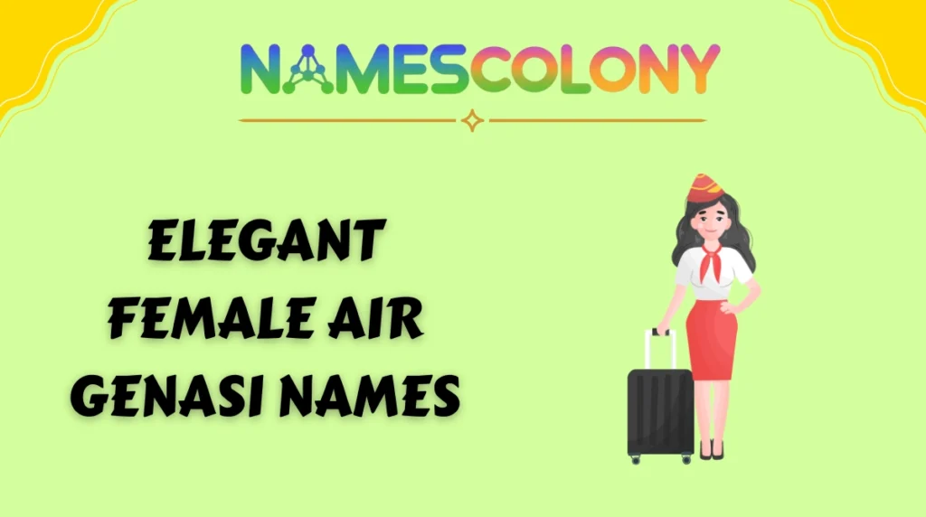 Elegant Female Air Genasi Names