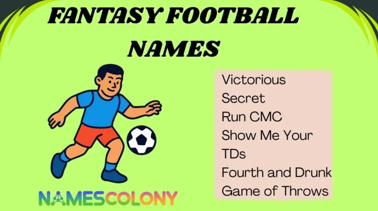 Fantasy Football Names