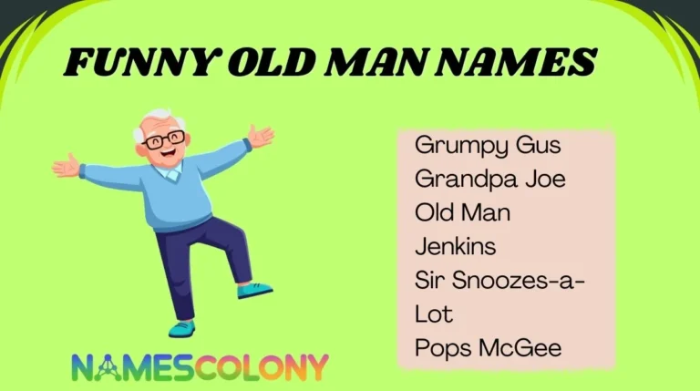 Funny Old Man Names