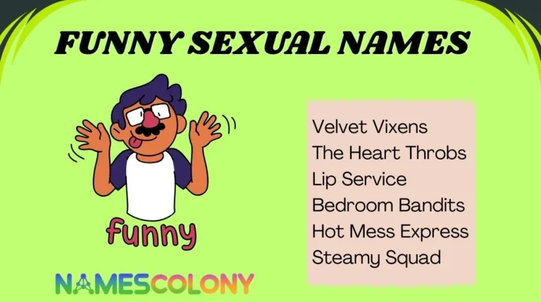146+ Funny Sexual Names for Teams in 2026 😏 | Ultimate List of ...