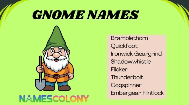 Gnome Names