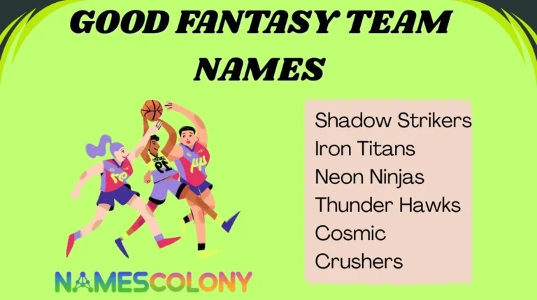 Good Fantasy Team Names