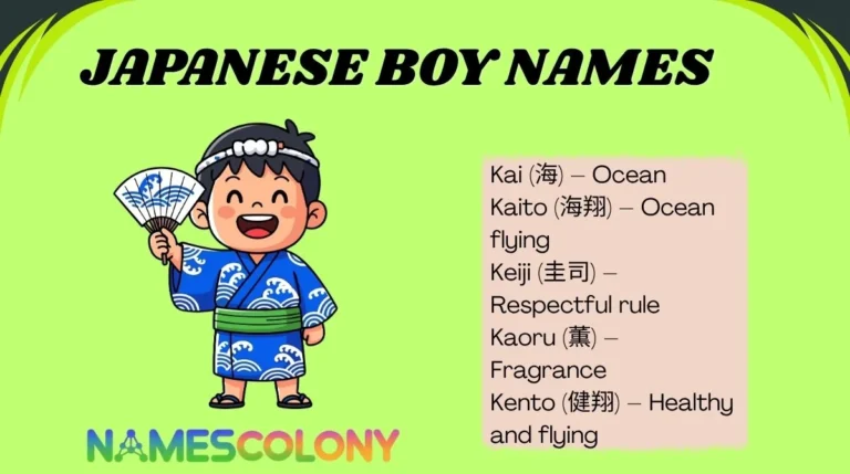 Japanese Boy Names