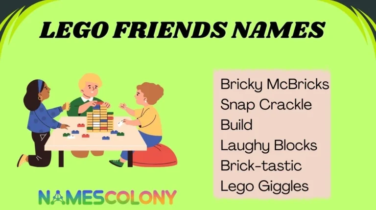Lego Friends Names