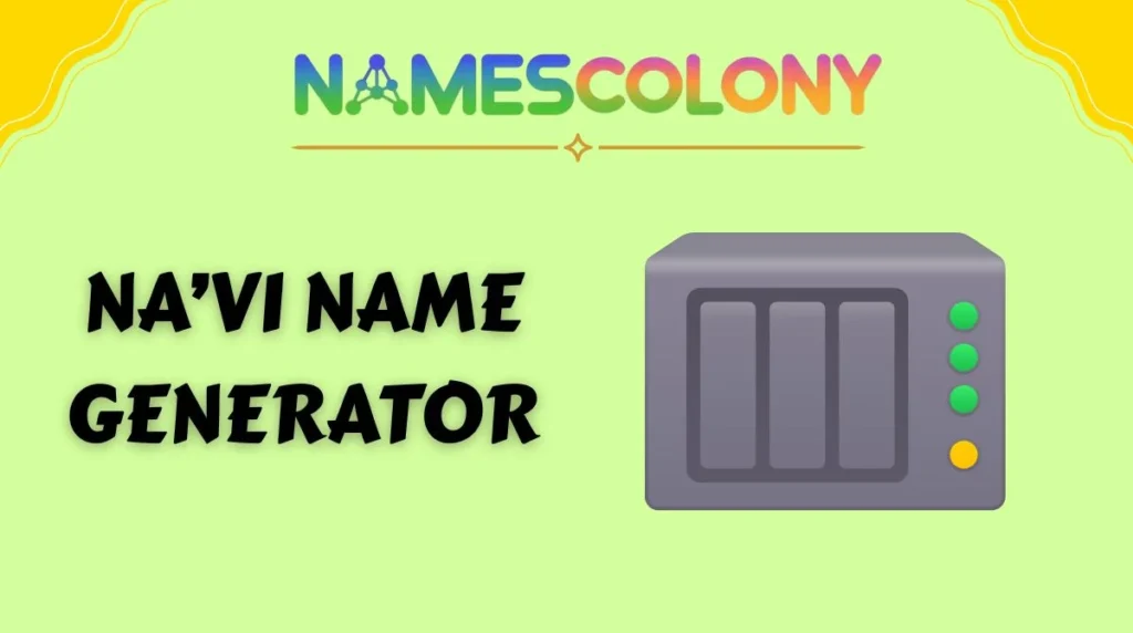 Na’vi Name Generator