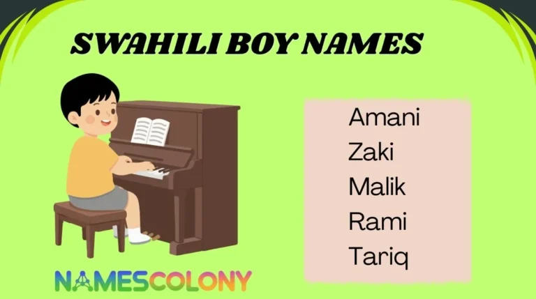 Swahili Boy Names