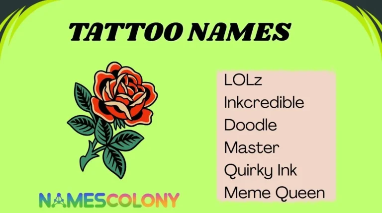 Tattoo Names