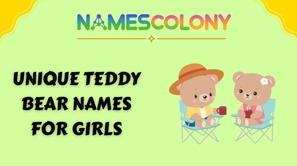 Unique Teddy Bear Names for Girls