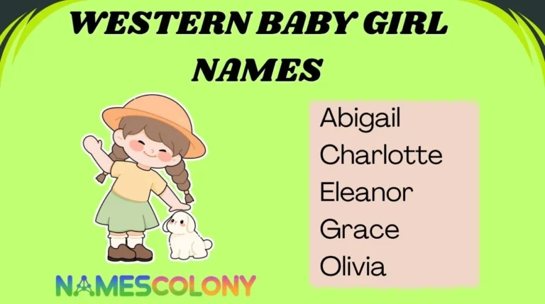 Western Baby Girl Names