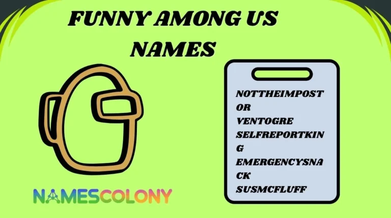 Funny Among Us Names