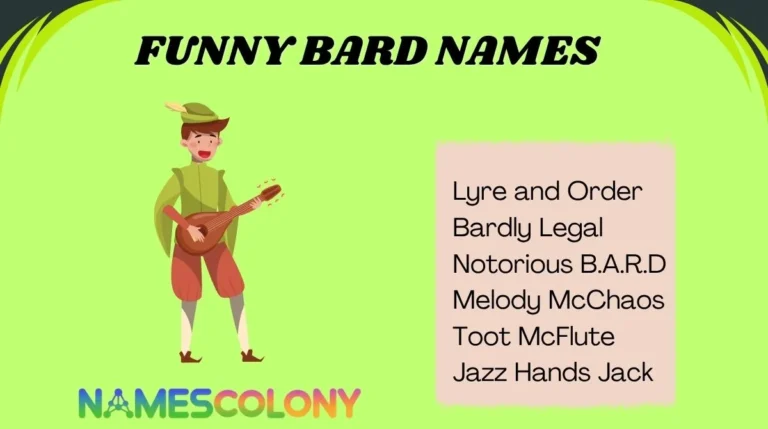 Funny Bard Names