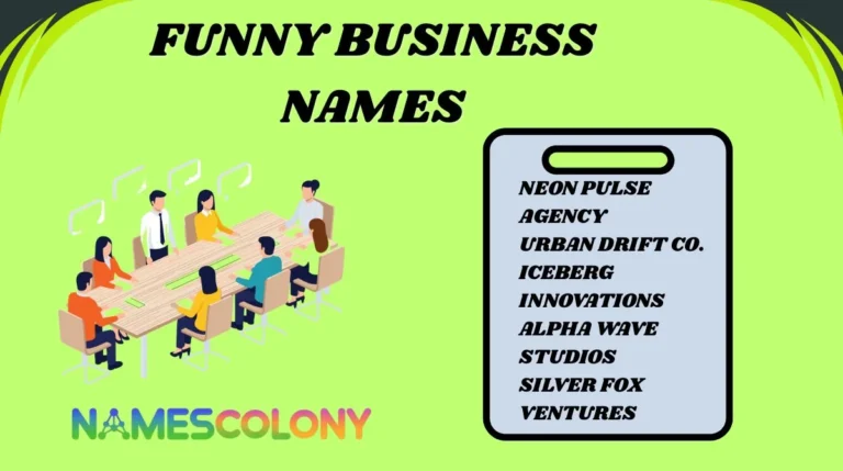 Funny Business Names