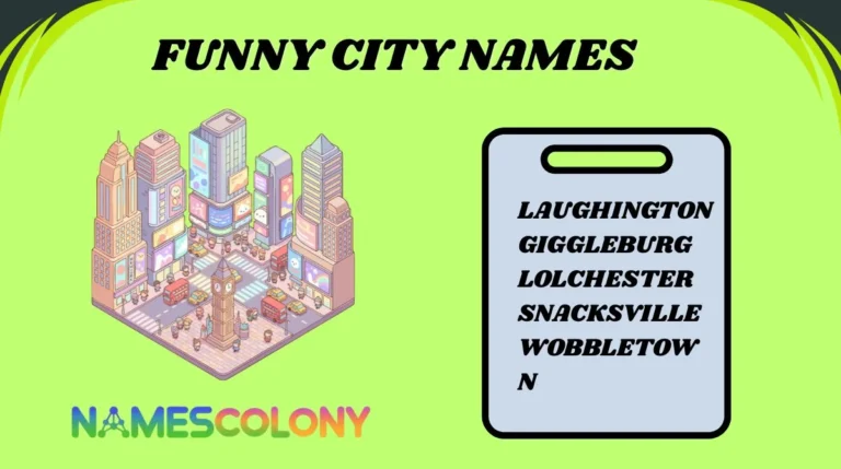 Funny City Names