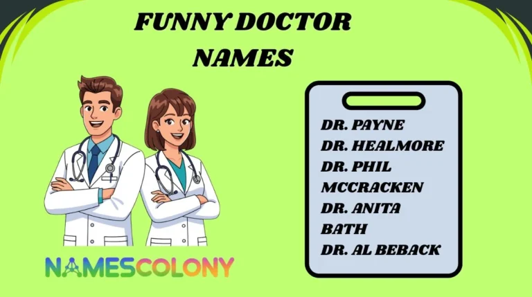 Funny Doctor Names