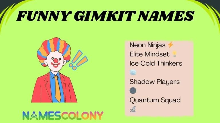 Funny Gimkit Names
