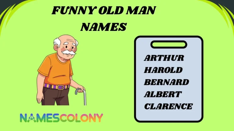 Funny Old Man Names