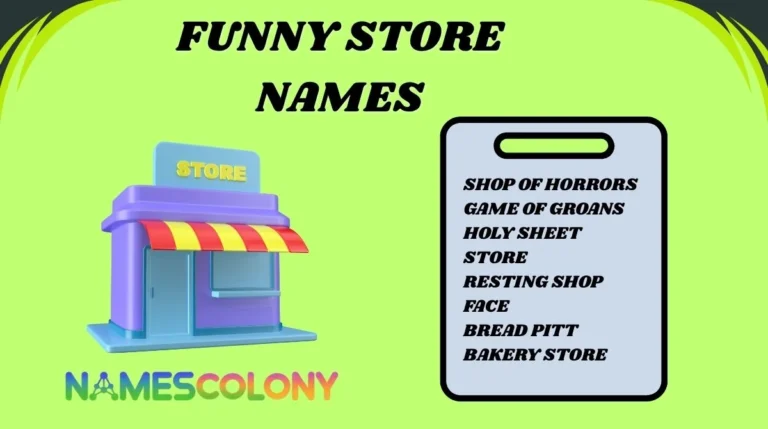 Funny Store Names