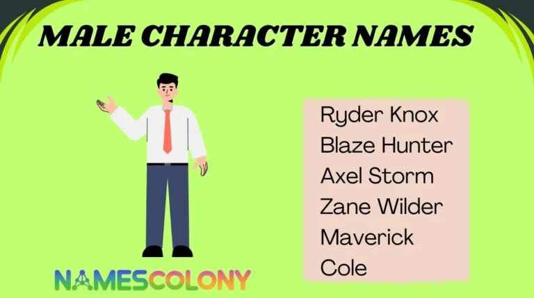 Male Character Names