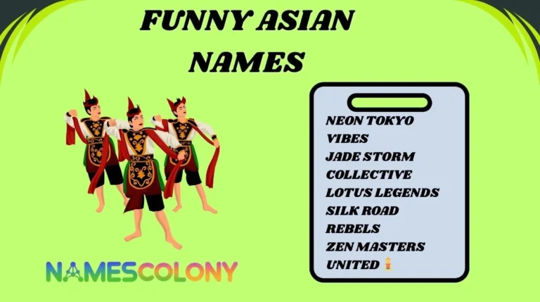 Funny Asian Names