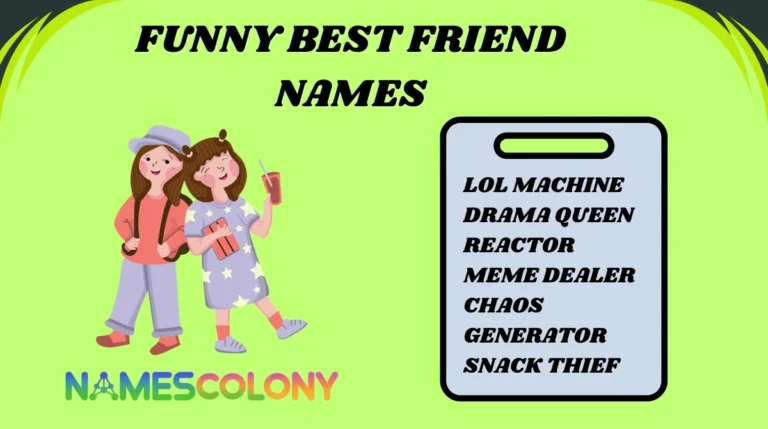 Funny Best Friend Names